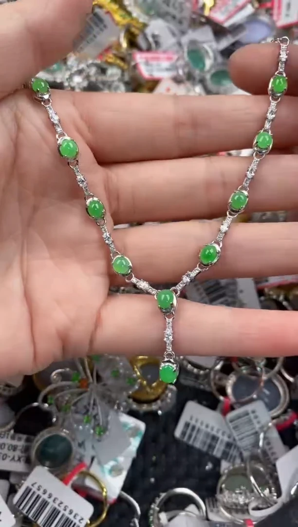 银S925镶嵌戒指翡翠11-11-11----1