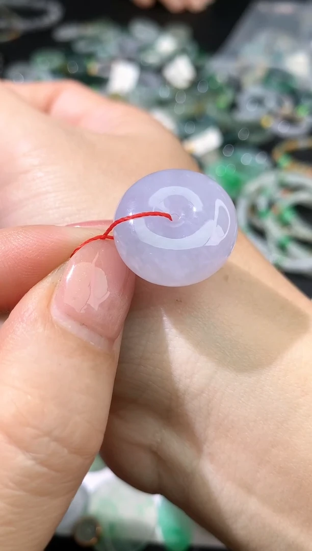 颈饰未镶嵌翡翠吊坠