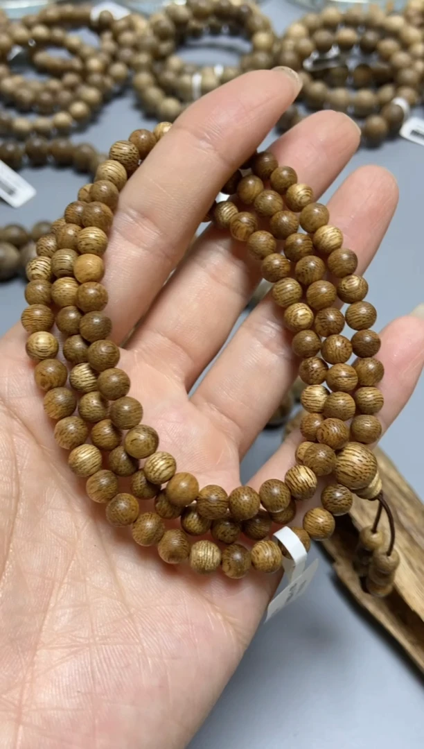 沉香手串文莱圆珠长串0.6多样性发其一