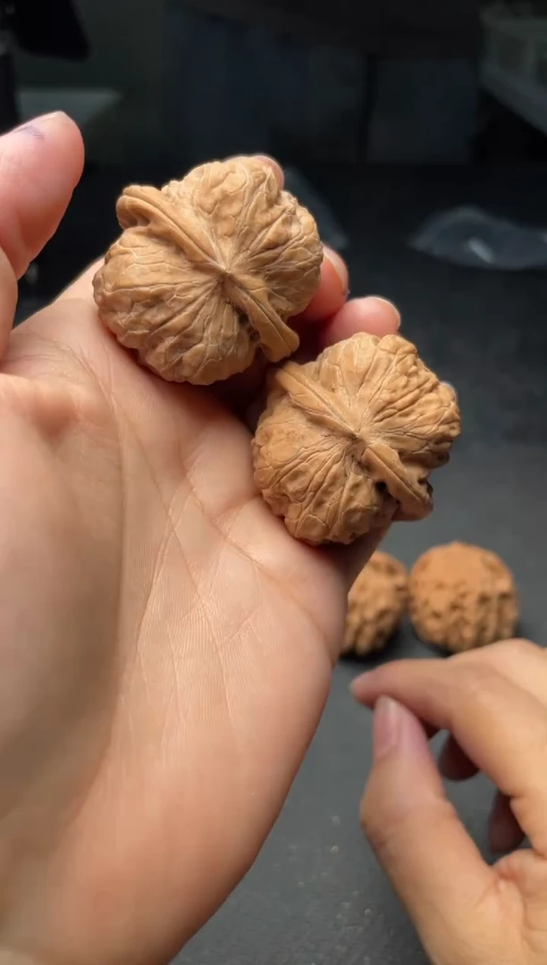 把件文玩核桃w227   达摩  38