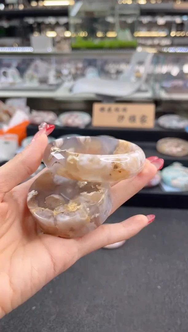 未镶嵌手镯石英质玉56圈口 （赠品镯心）3660178