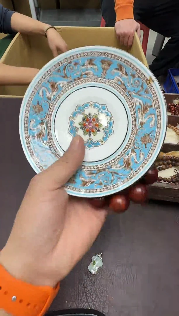手工艺品钧瓷静*子175