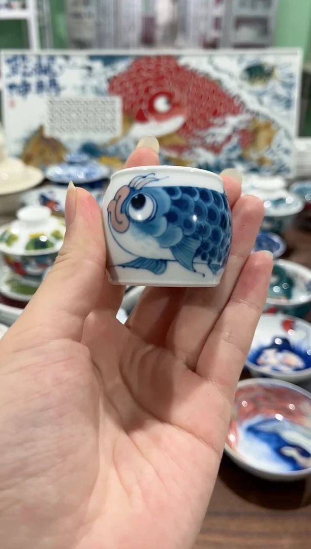 拙明院（福利价格）蓝鱼盖置