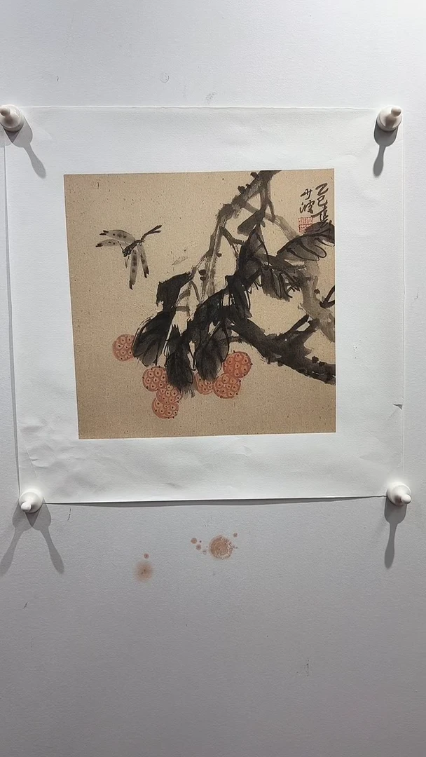 国画李少波/国画/花鸟