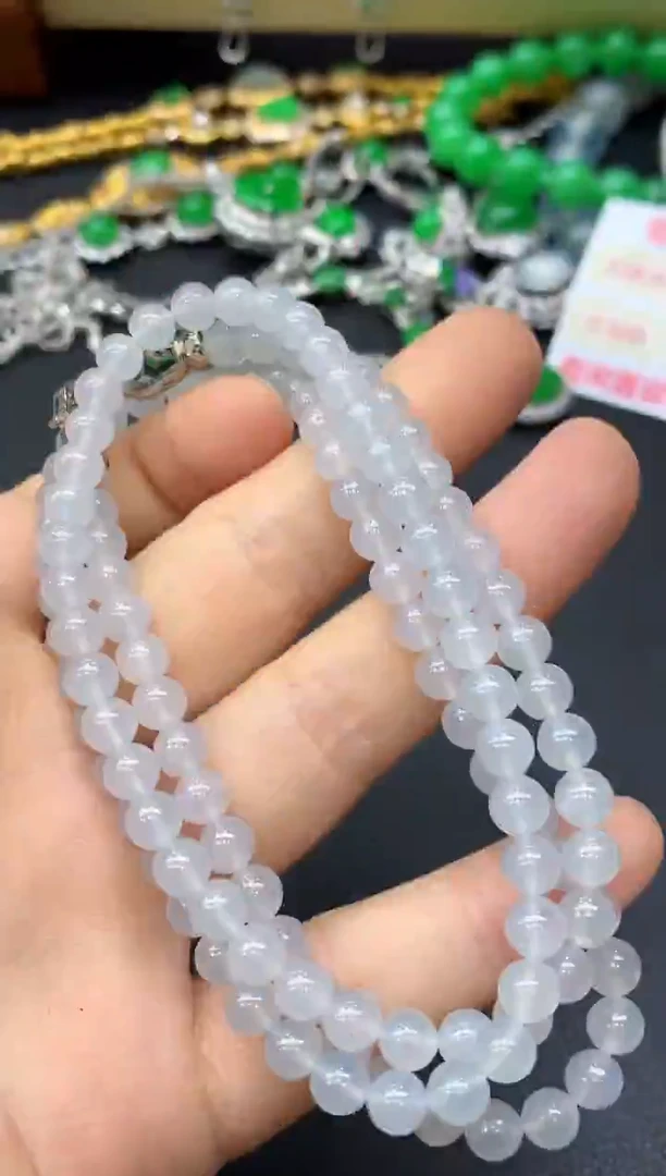 颈饰未镶嵌翡翠334-中国好珍宝