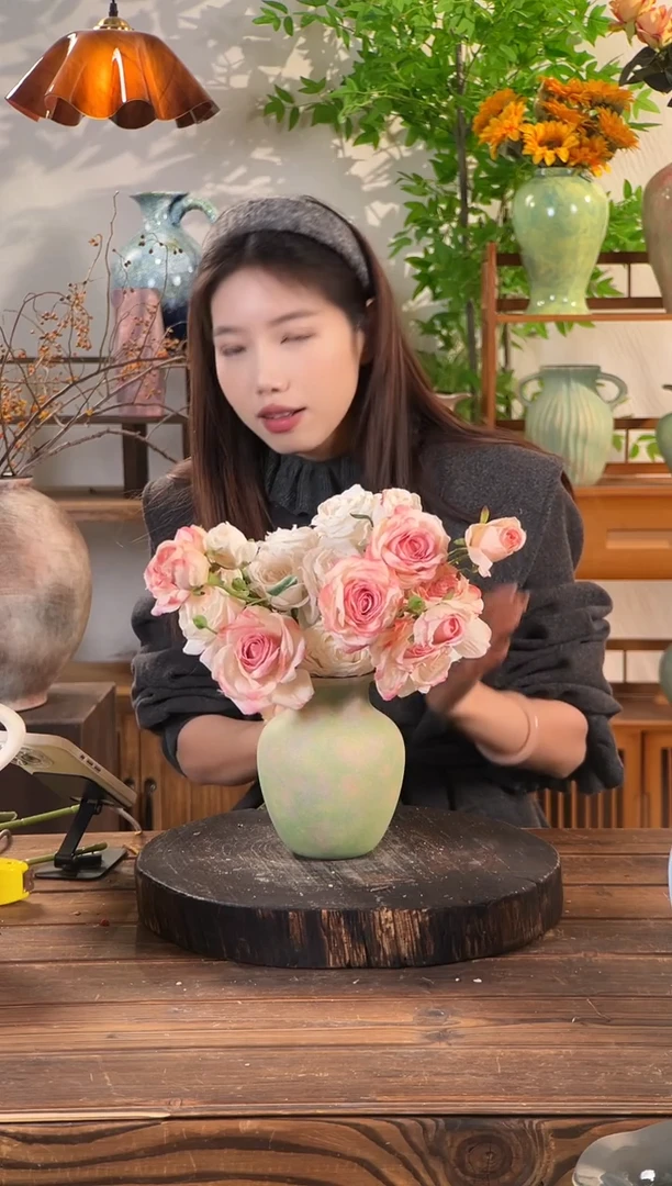 苔点绿-胖肚瓶小号