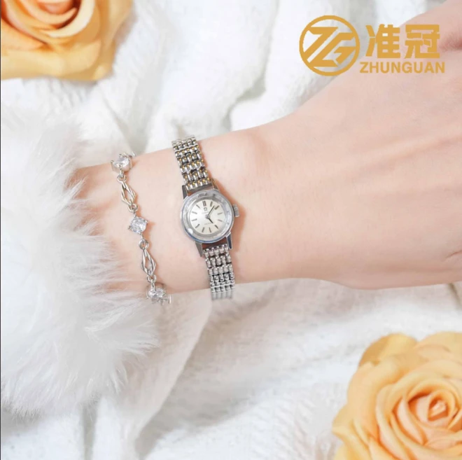 95新 Omega/欧米茄 17mm手动机械GH5395万花筒系列瑞士表