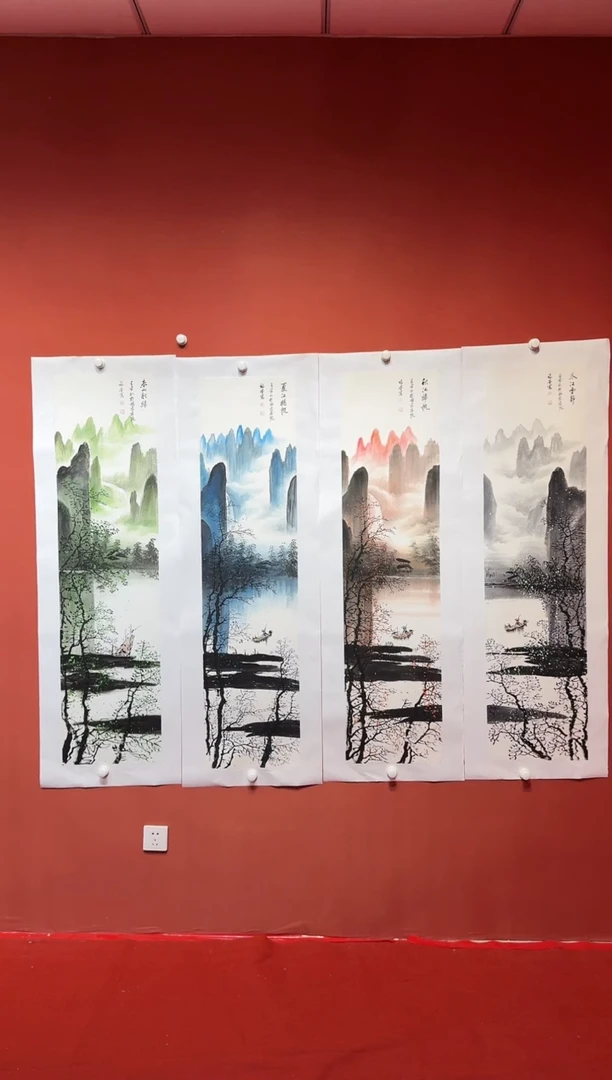 国画湖社画会/谢福堂-14-29