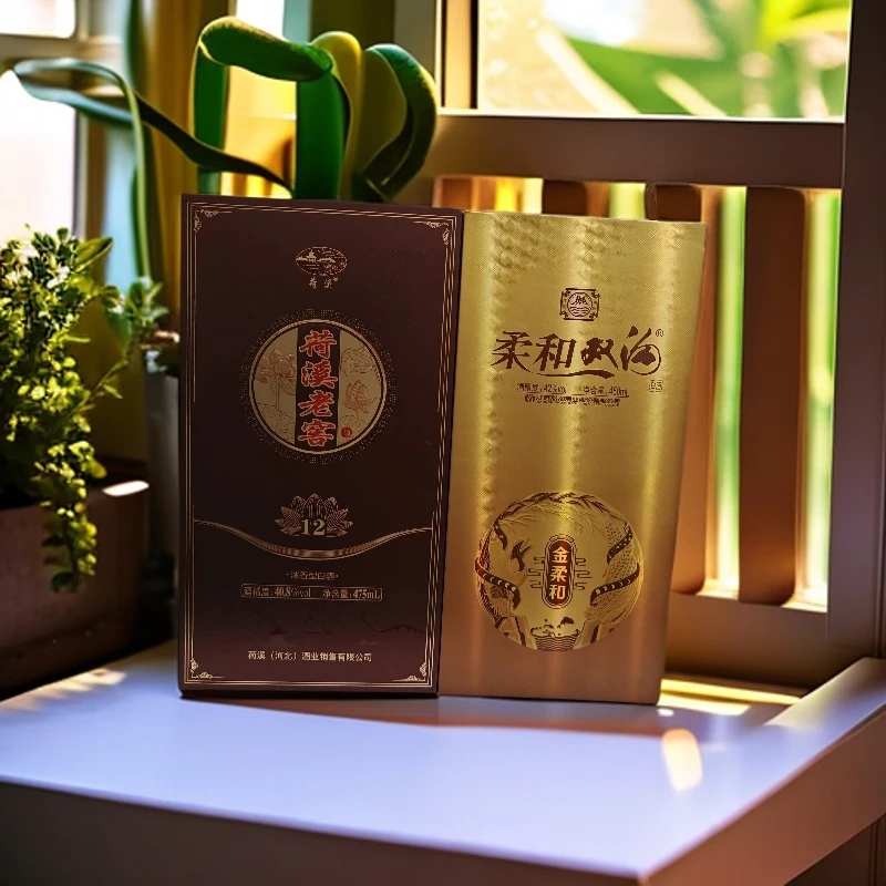 荷溪荷溪老窖（12）浓香型白酒 金柔和40.8度475