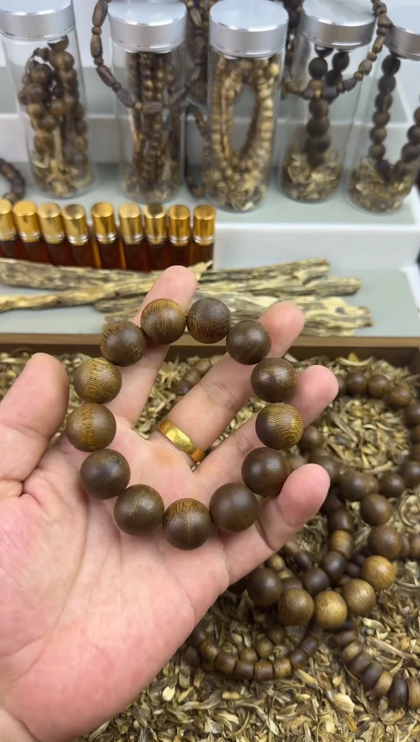 沉香沉香碎屑1.8圆珠单圈