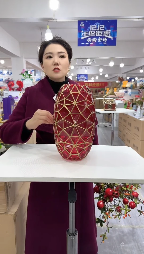 【闪购商品】琉璃椿新花器X-37