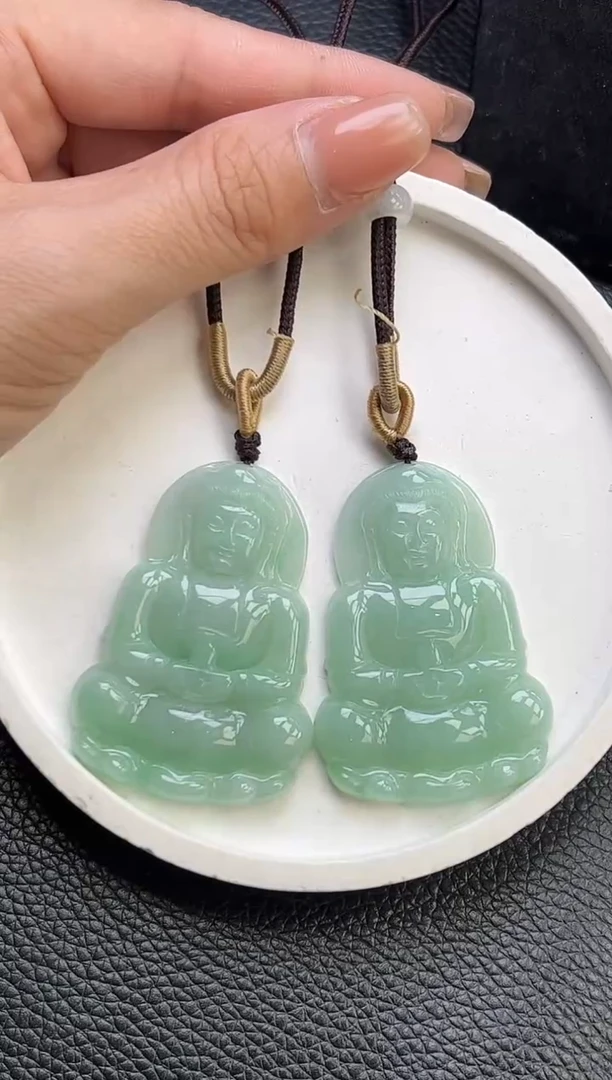 翡翠未镶嵌颈饰YM1076-3 观音多样性发一