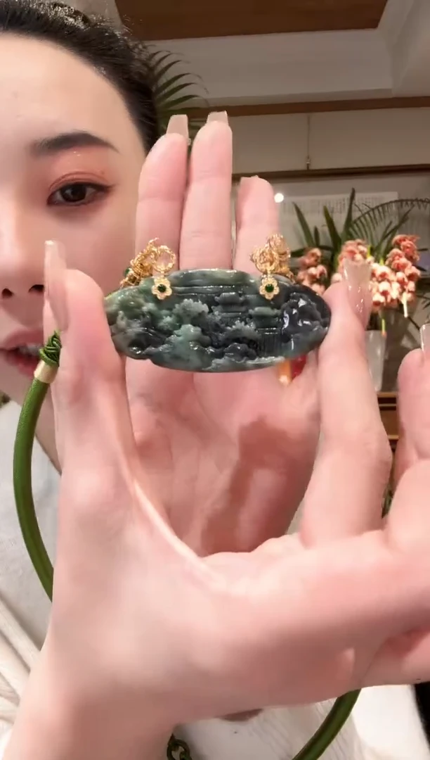 【闪购商品】翡翠颈饰未镶嵌国风