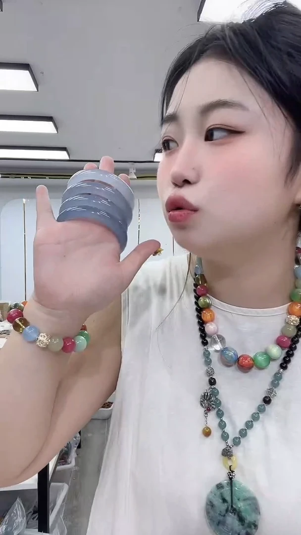 玛瑙/玉髓颈饰合金3125手镯55-57