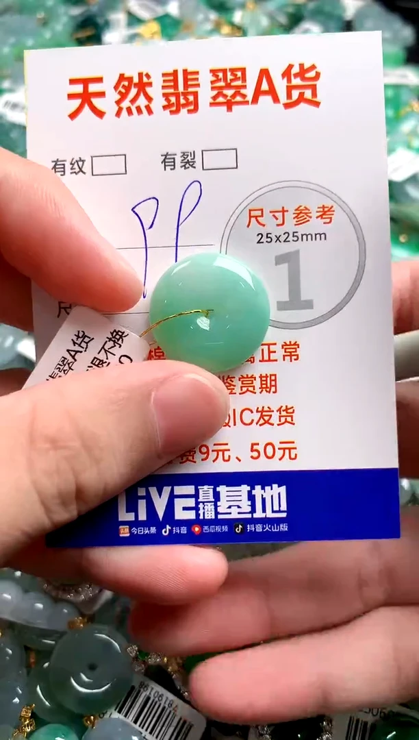 翡翠未镶嵌颈饰23000723