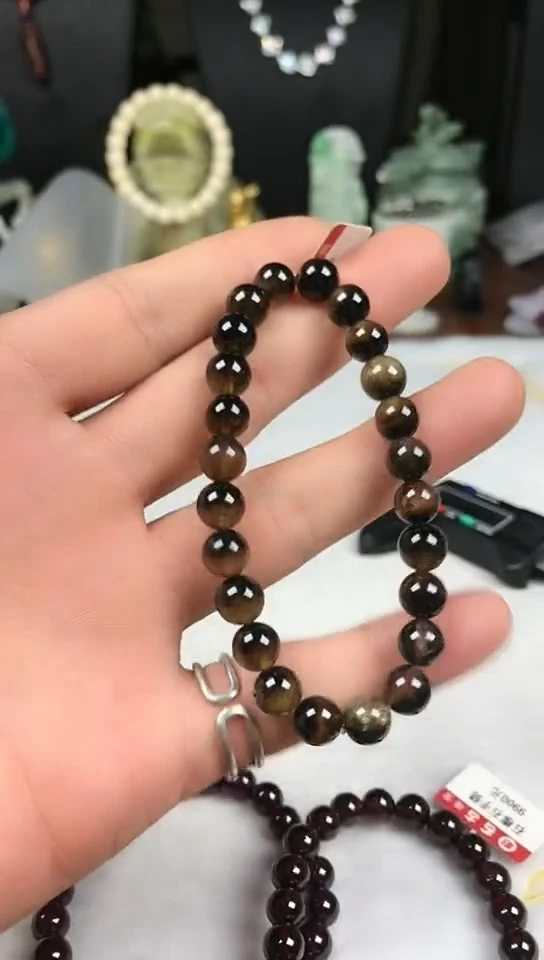 未镶嵌手链碧玺手串8