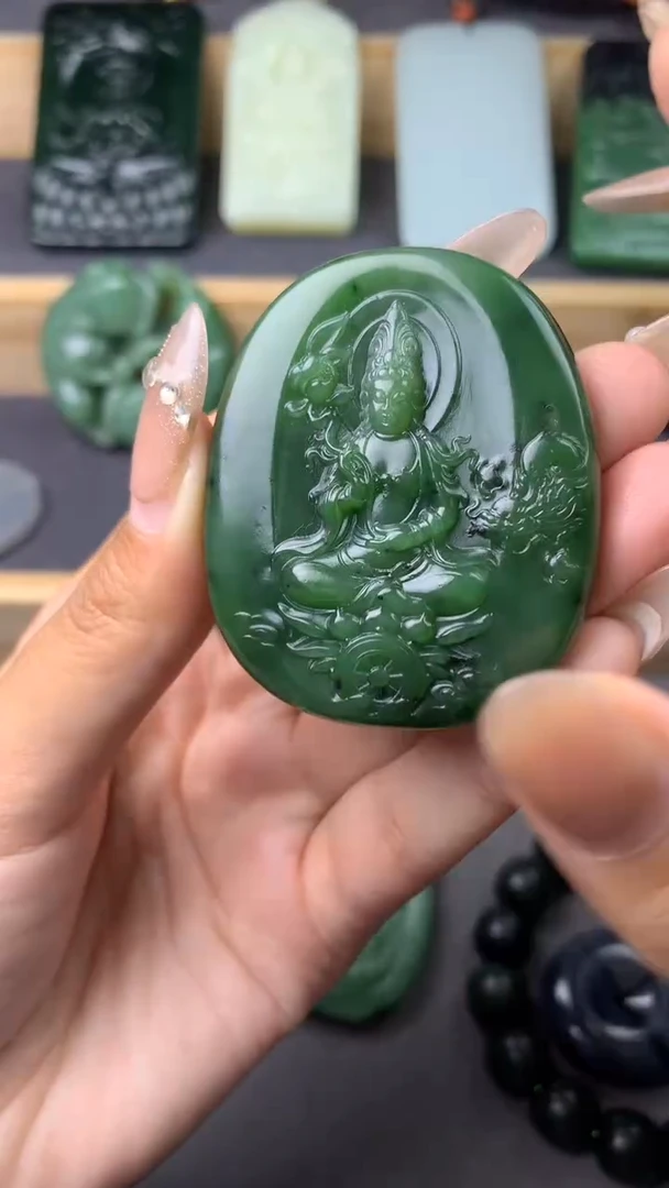 【闪购商品】定制和田玉挂件拍一发一不退不换