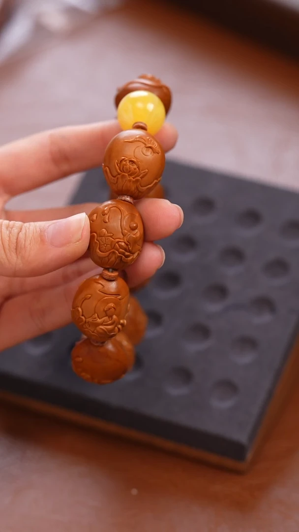 手串/手链橄榄核荷花无相1.9