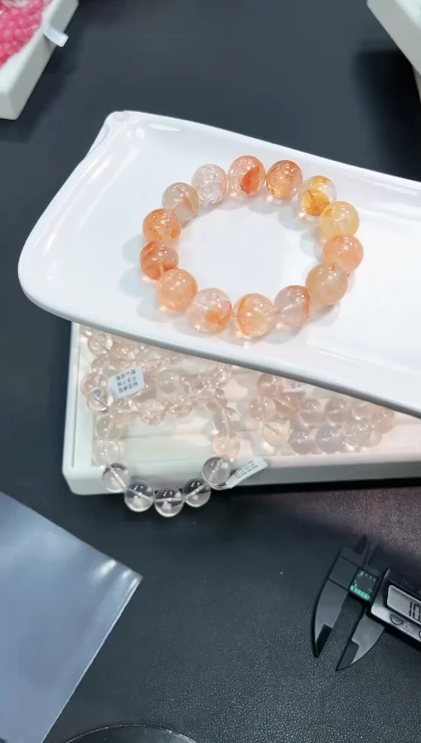 【闪购商品】水晶手串未镶嵌3D多样性发其一/1条14mm默认微瑕