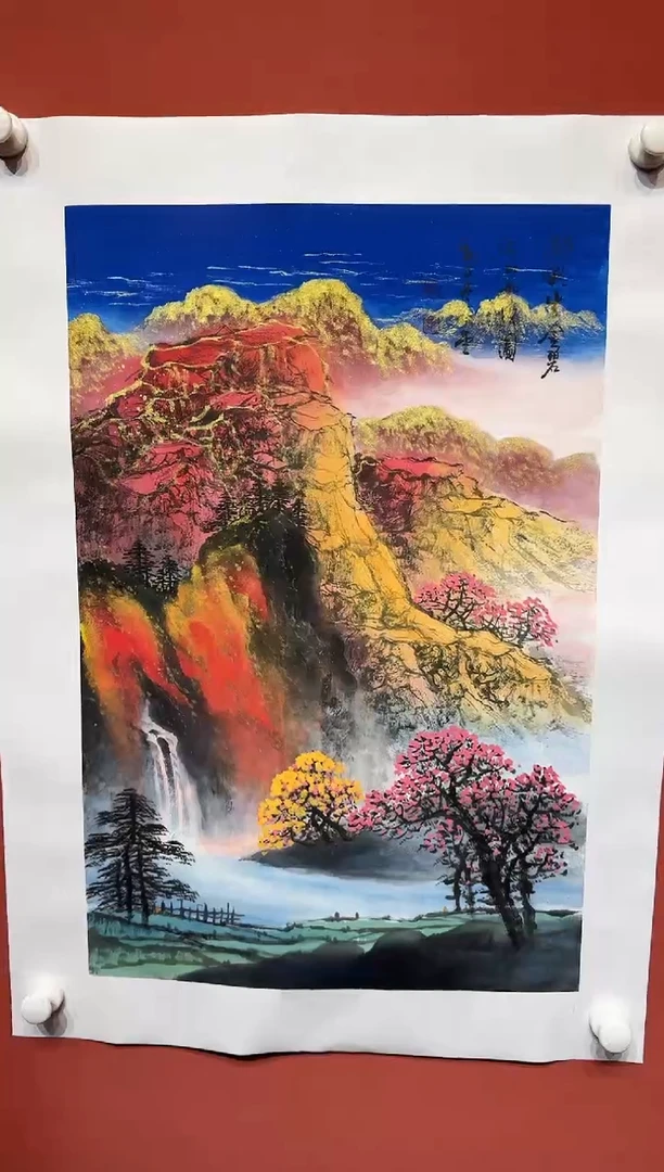 国画湖社画会/谢福堂-11-25-55
