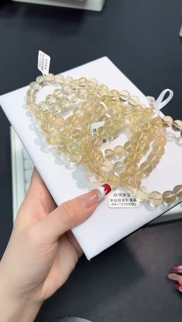 【闪购商品】水晶手串未镶嵌42F多样性发其一/1条10mm默认微瑕