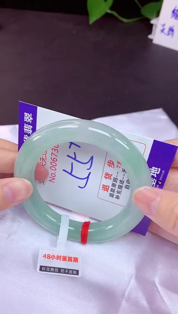 未镶嵌手镯翡翠55（7天无理由退换 ）