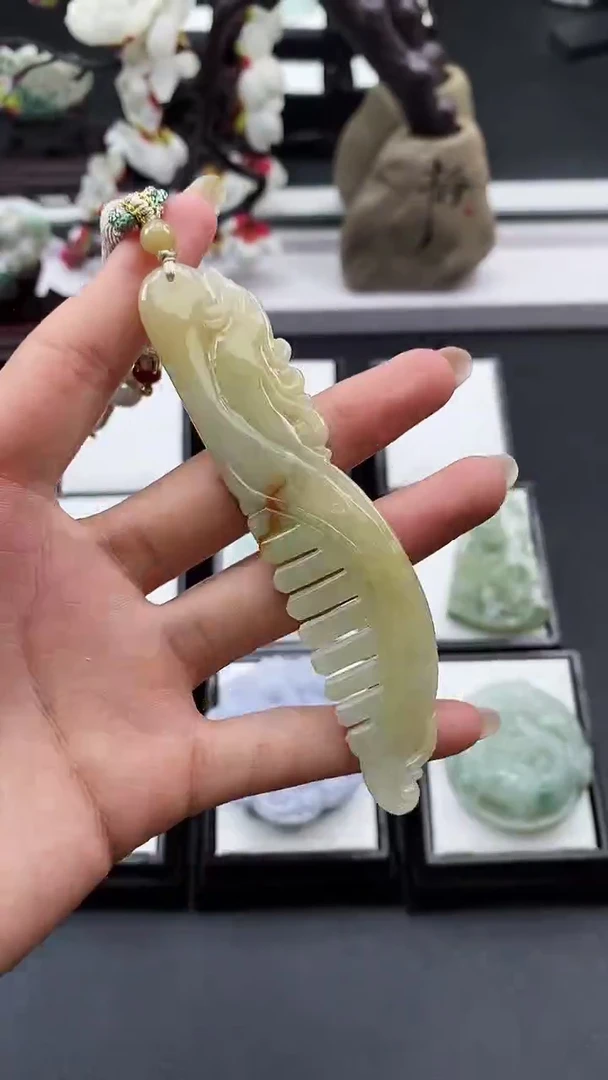 【闪购商品】翡翠颈饰未镶嵌天然缅甸A货翡翠