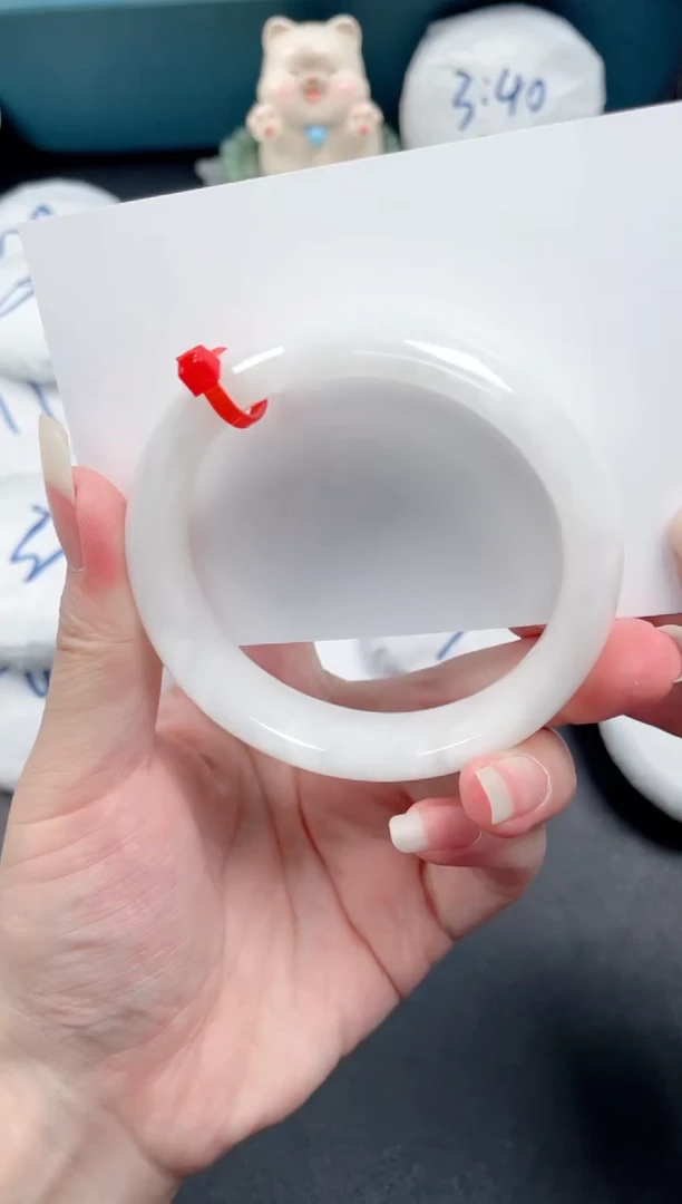 和田玉（白玉）手镯未镶嵌26-57