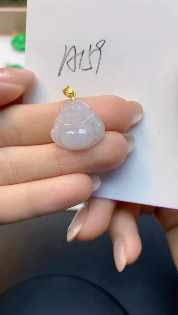 颈饰未镶嵌翡翠天然A货缅甸翡翠百元以上9元证书费自理