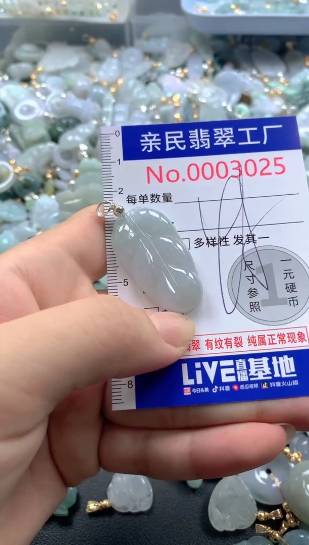 颈饰未镶嵌翡翠3025