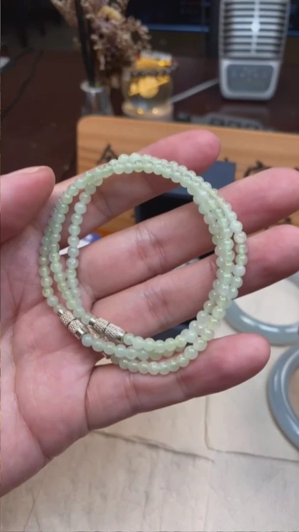 未镶嵌手串翡翠14877号