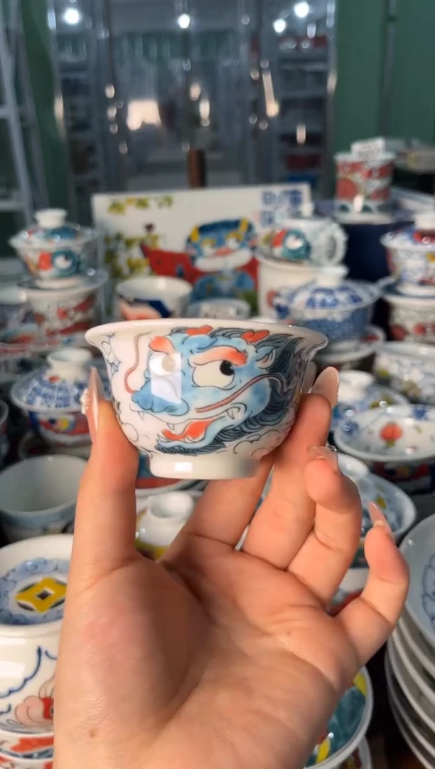 昨明龙纹压手杯（宠粉价格）