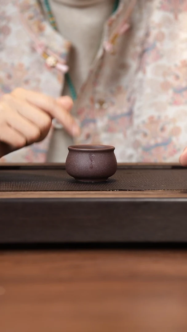 茶壶紫砂月亮紫砂 底槽清 小圆杯