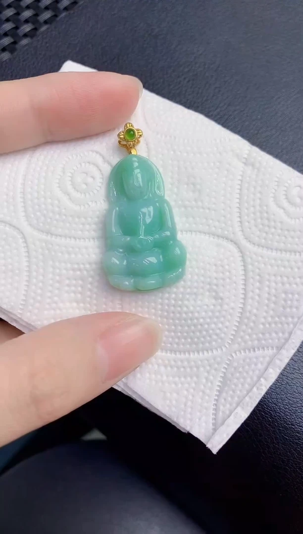 颈饰未镶嵌翡翠天然翡翠缅甸A货