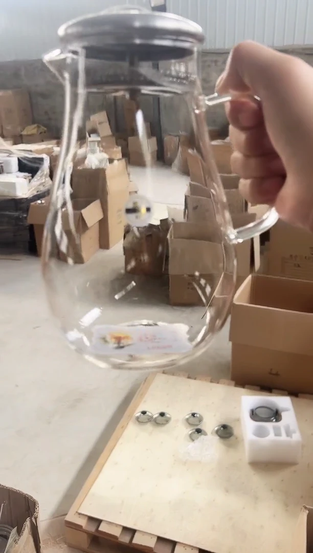 高硼硅玻璃泡茶壶