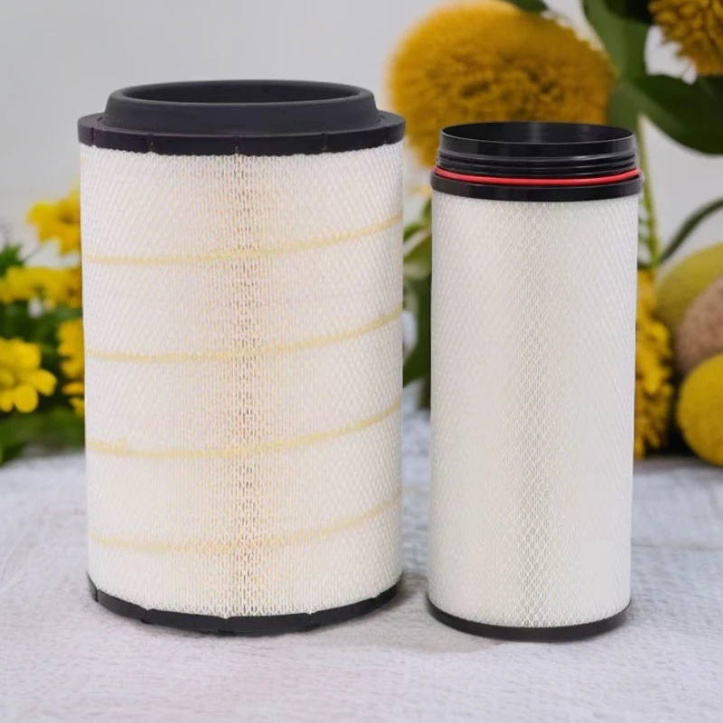 2841PU空气滤芯解放J6空滤陕汽德龙F3000A7重汽T7h豪沃336滤清器