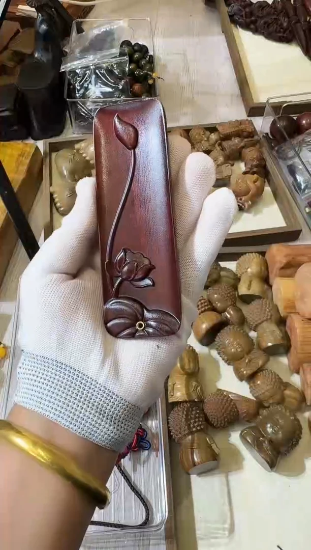 木质孤品线香插11