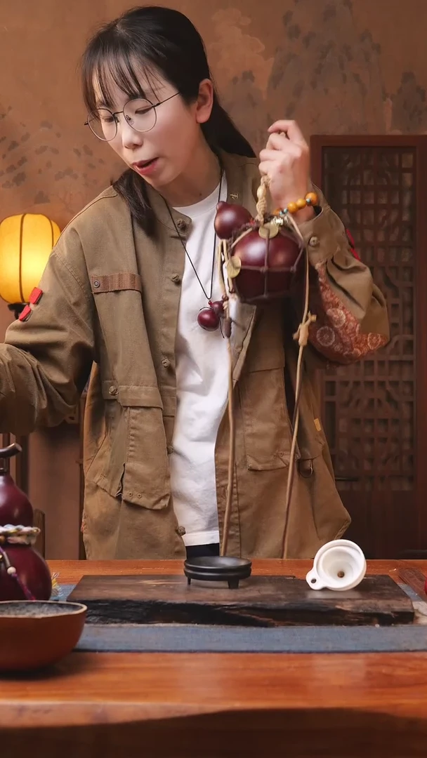 【闪购商品】112S号精品大漆葫芦防腐防渗装水茶酒