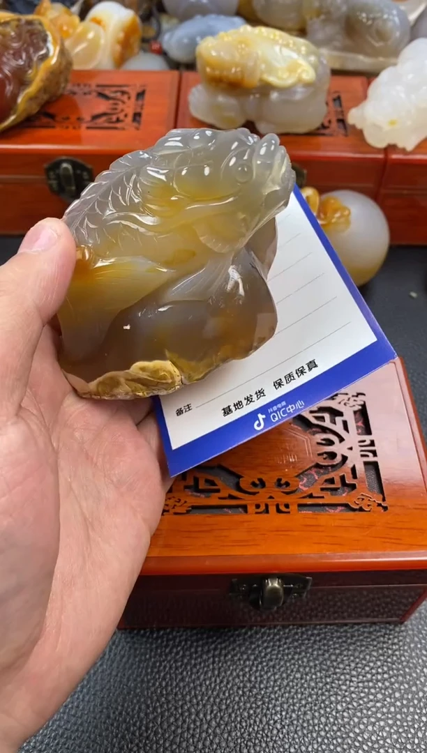 【闪购商品】玛瑙/玉髓手把未镶嵌1