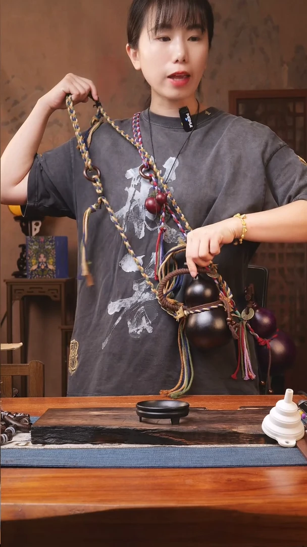 1466号精品大漆葫芦防腐防渗装水茶酒