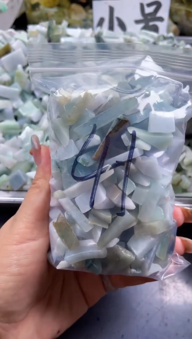 配石翡翠天然翡翠小号500克41