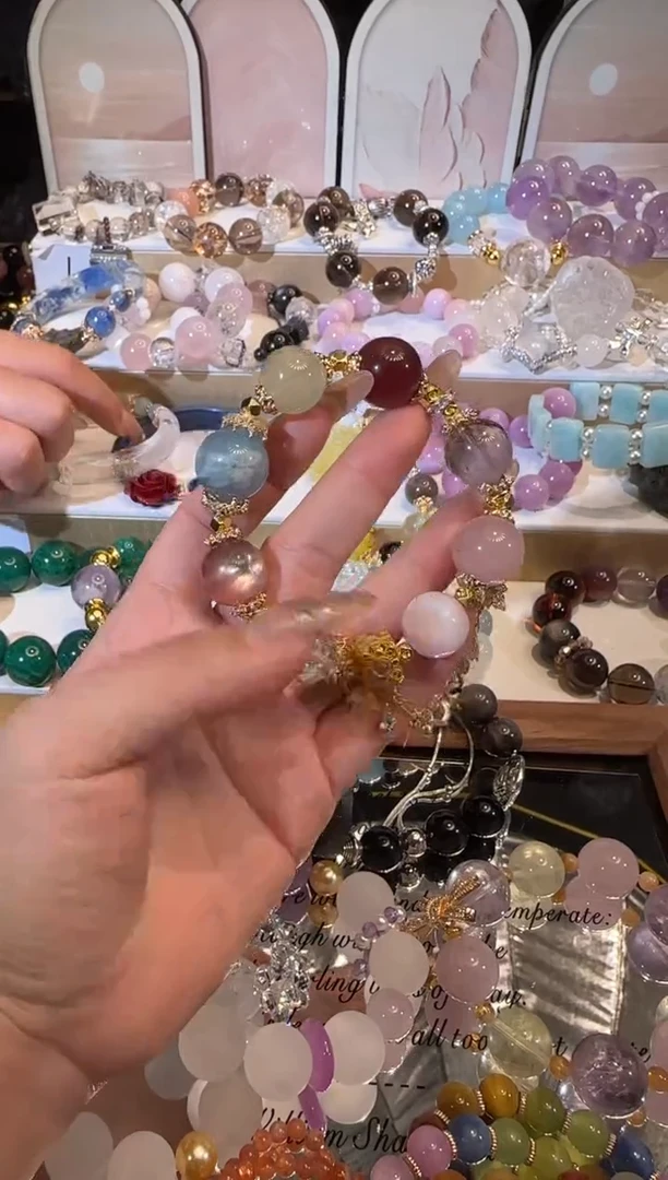 未镶嵌手串水晶多样发一