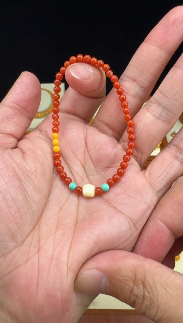【闪购商品】南红玛瑙手链未镶嵌南红