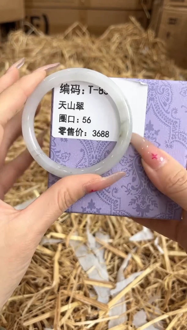 未镶嵌手镯石英质玉T-852