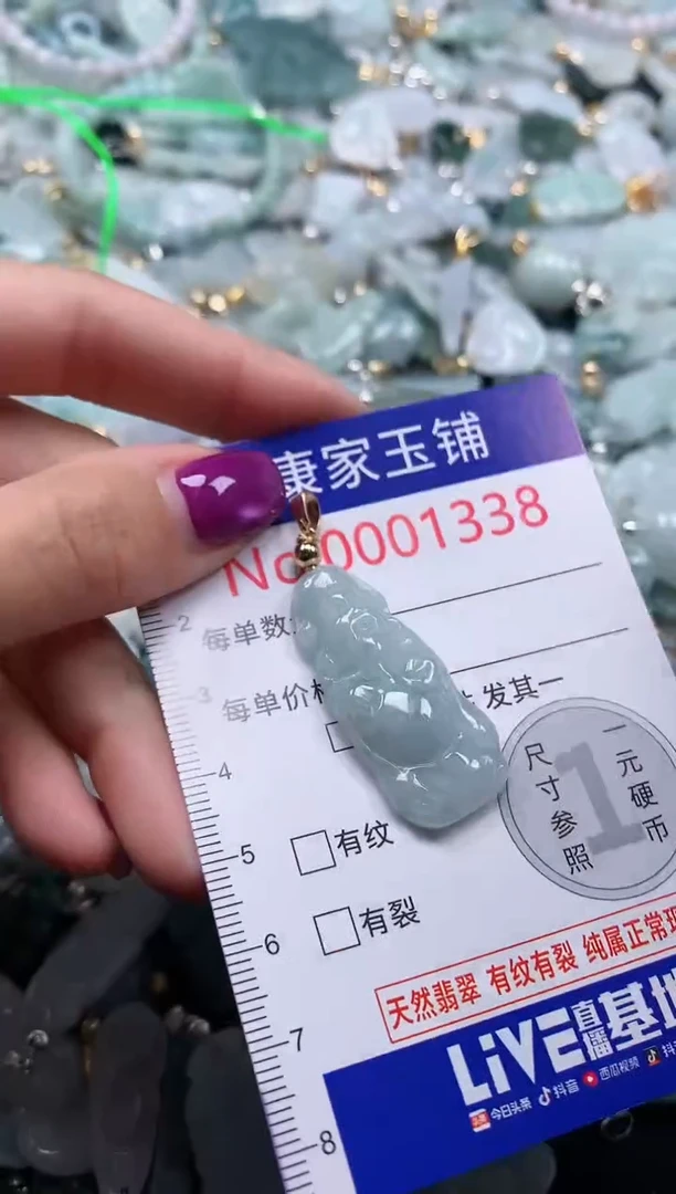 颈饰未镶嵌翡翠1338