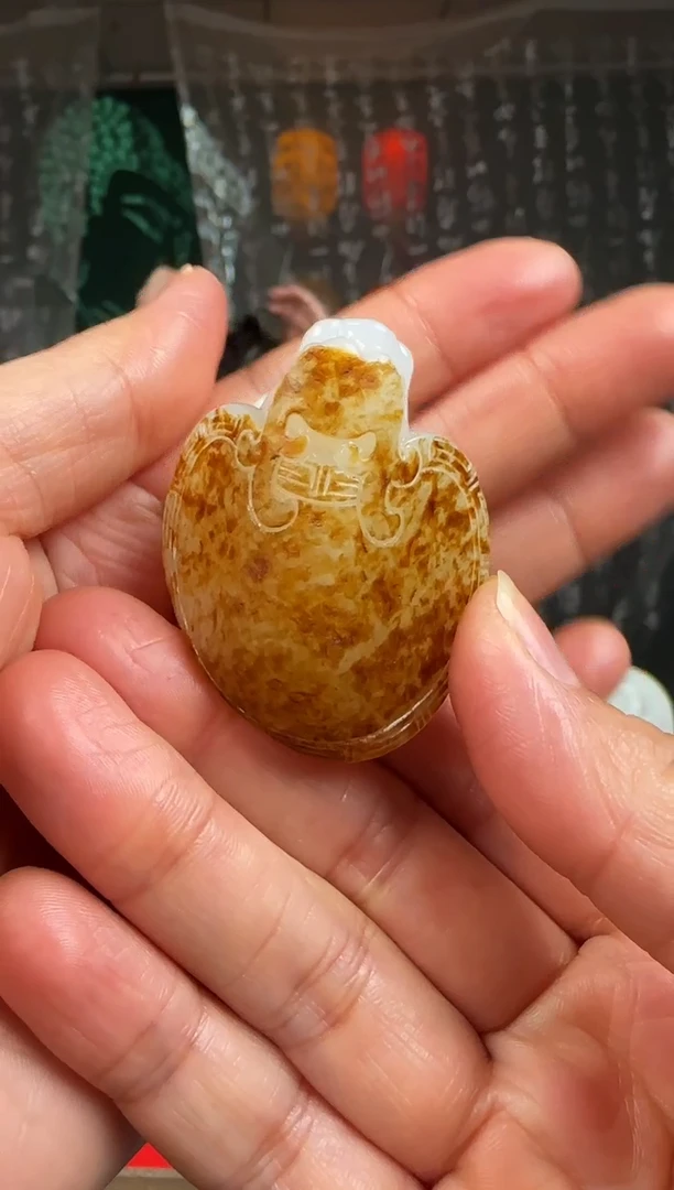 未镶嵌和田玉挂件迷****烂龙龟