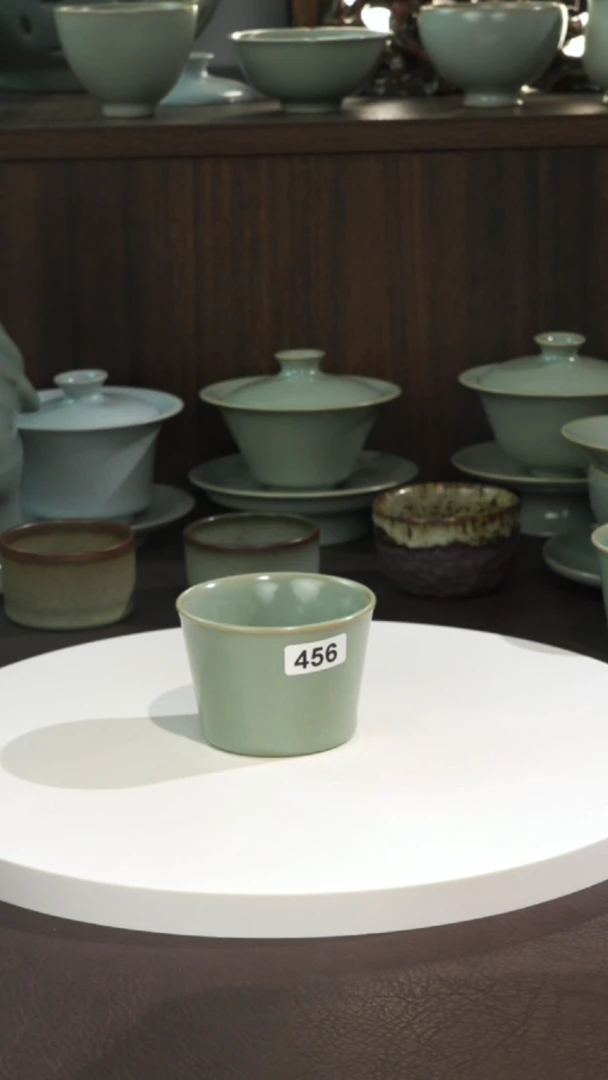 宣宝汝瓷原矿原釉手工作品