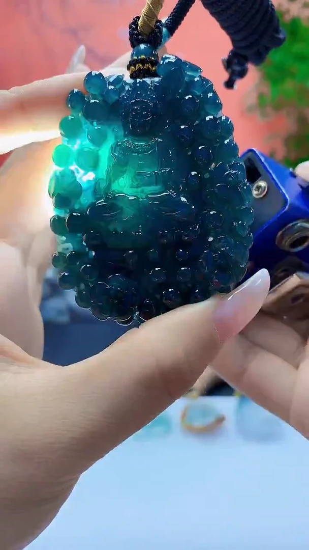 未镶嵌定制翡翠7**_4917ty-毛货挂件