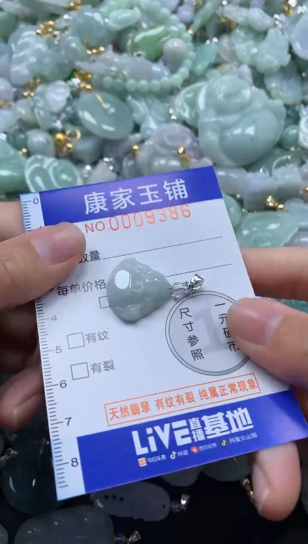 颈饰未镶嵌翡翠9386