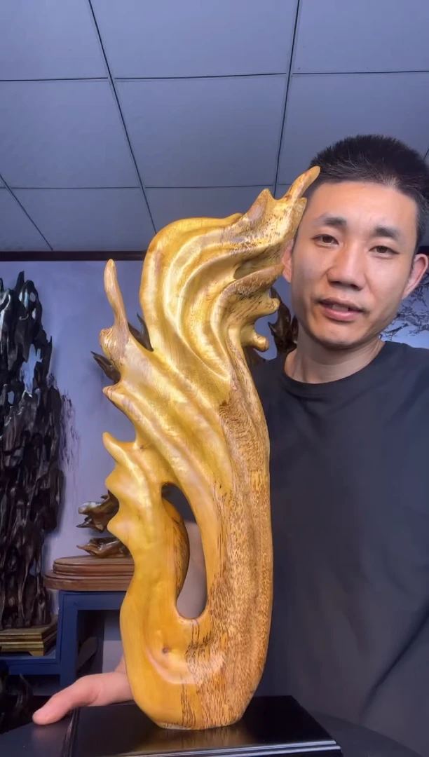 金丝楠木雕款1****6金丝楠木工艺品摆件